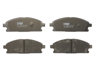 Купить GDB3293 TRW Тормозные колодки передние Х-Трейл (2.0, 2.2, 2.5) без датчика износа